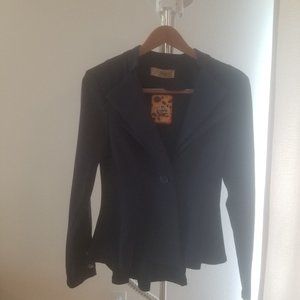 Hybrid & Company Peplum Short Jacket/Blazer, Large